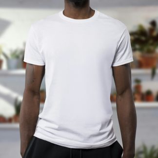 6S7Xtb Men's Classic Crew Neck T-Shirt — Soft Cotton Everyday Tee